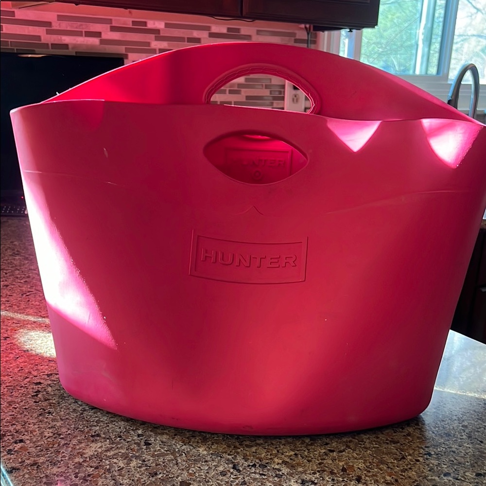 Hunter Pink Storage Tote